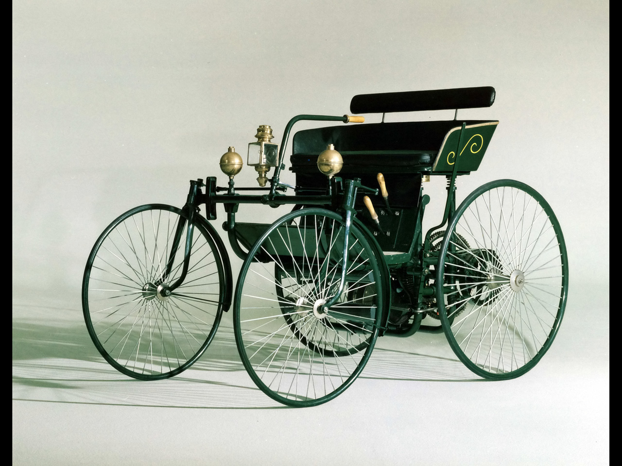 1889 Daimler Wire Wheel Car
