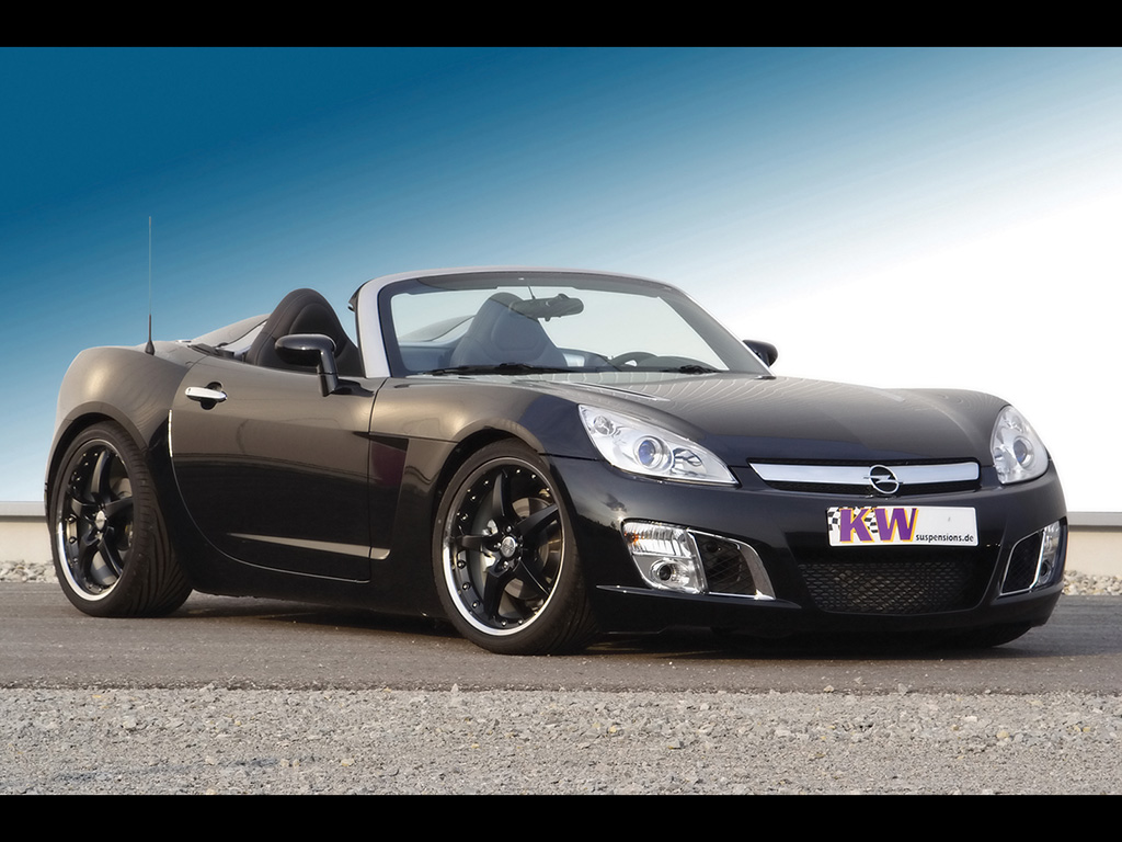 2007 Opel GT with KW Coilover Suspension