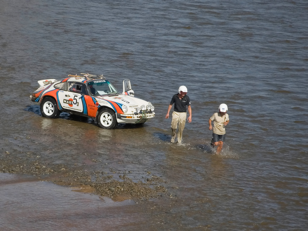 2007 Porsche at the Transsyberia Rally