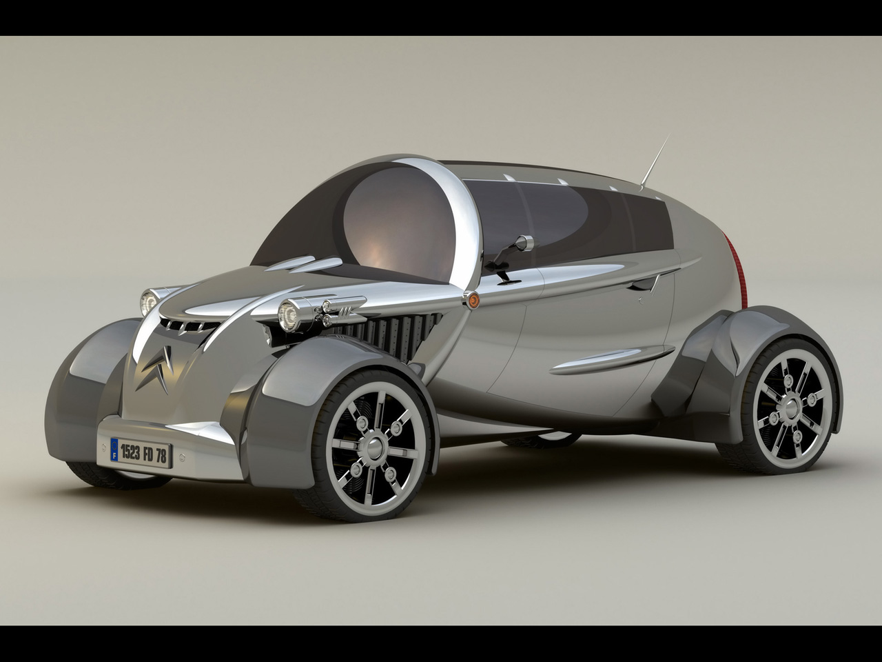 2008 Citroen 2CV Concept Design by David Portela