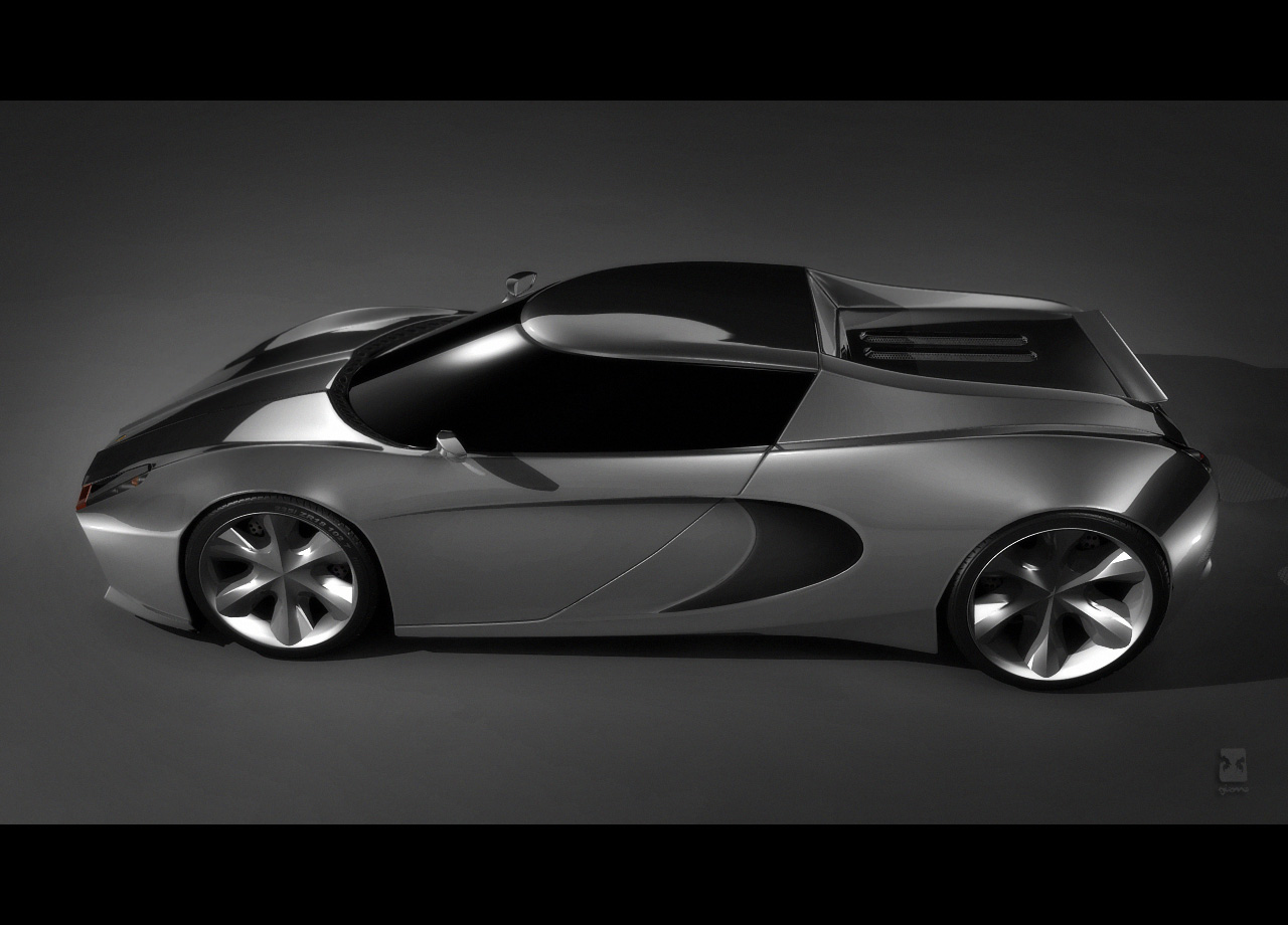 2010 Lotus Europa i6 Concept Design by Idries Noah