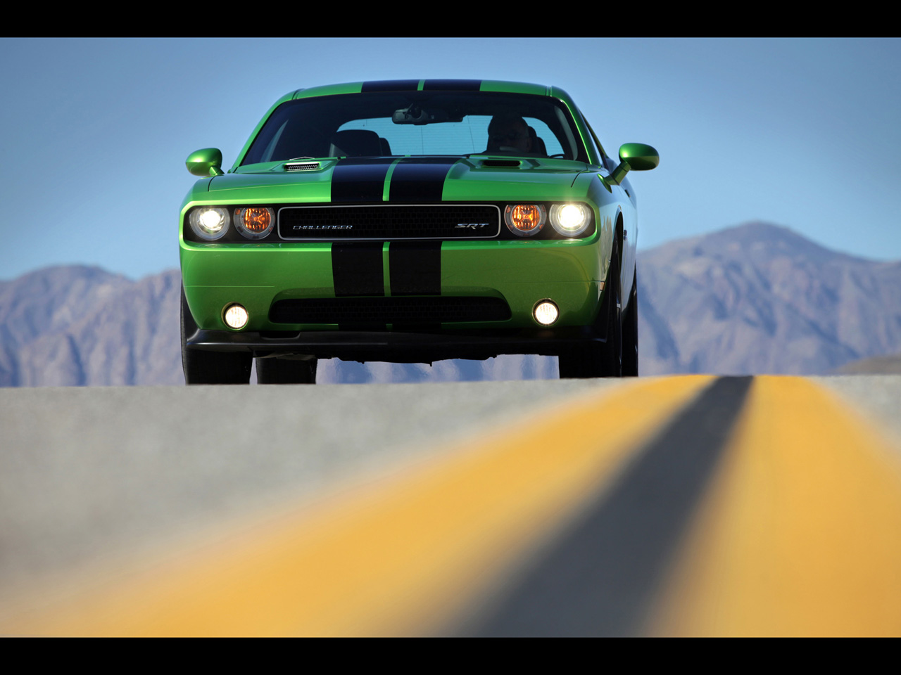 2011 Dodge Challenger Green with Envy