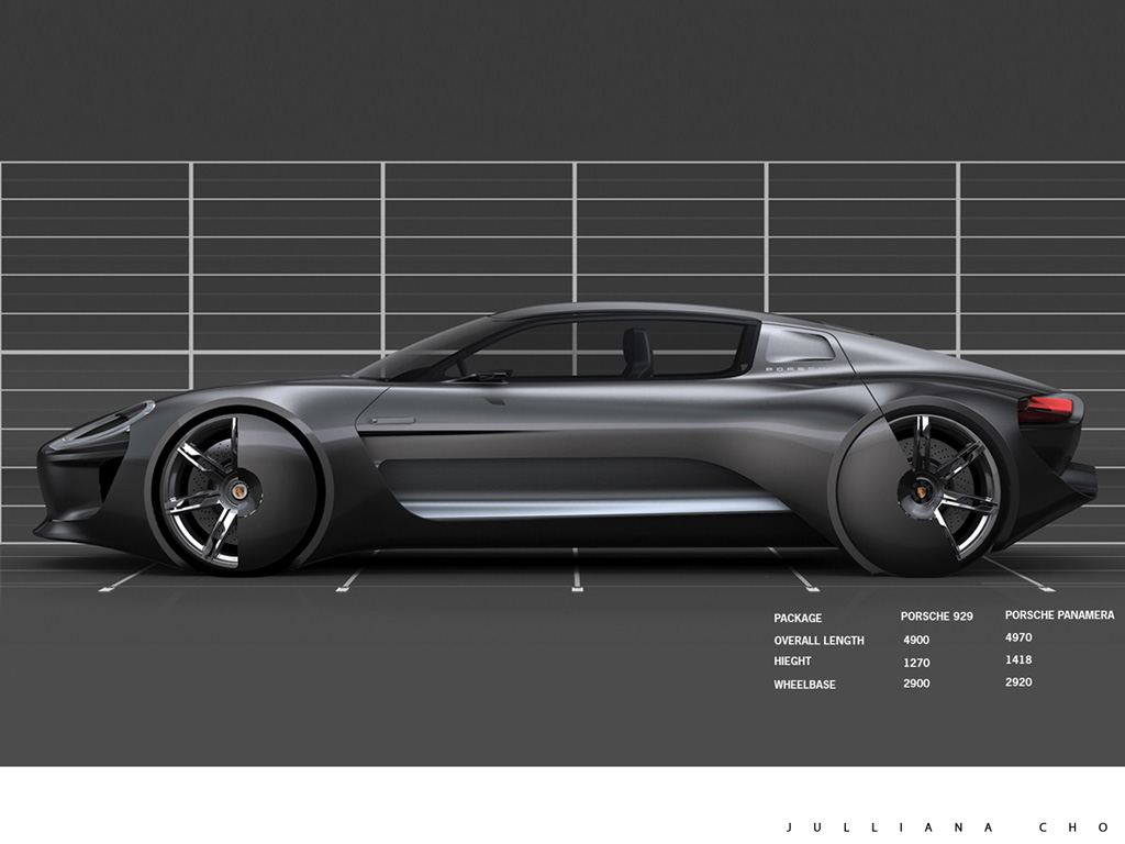 2011 Porsche 929 Designer Concept by Julliana Cho