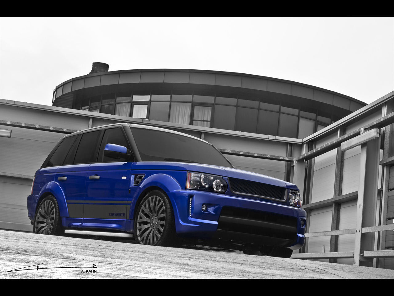 2012 A Kahn Design Imperial Blue Range Rover