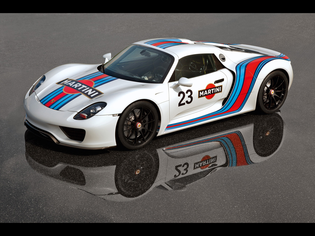 2012 Porsche 918 Spyder Martini Design Prototype