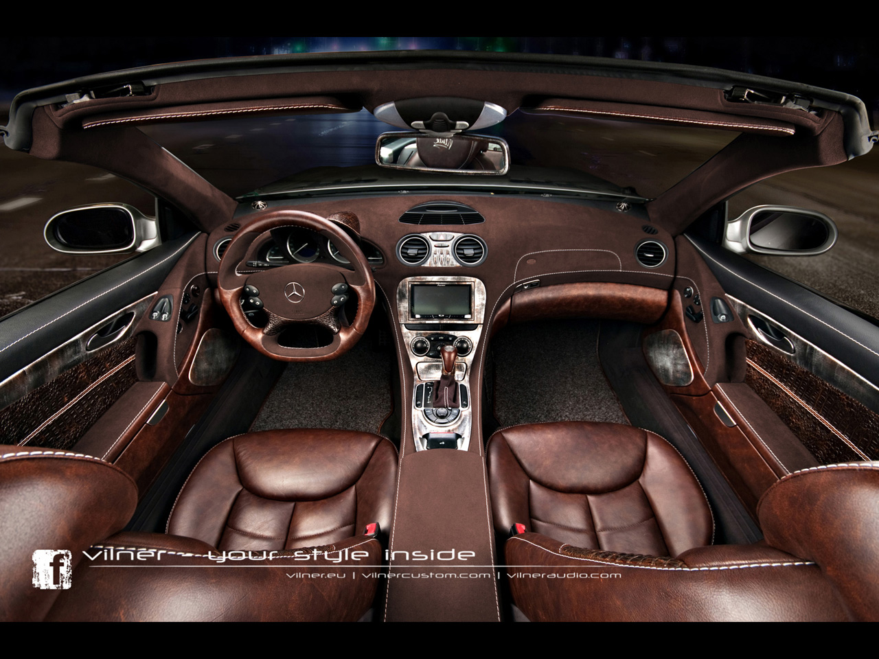2013 Vilner Mercedes-Benz SL Interior