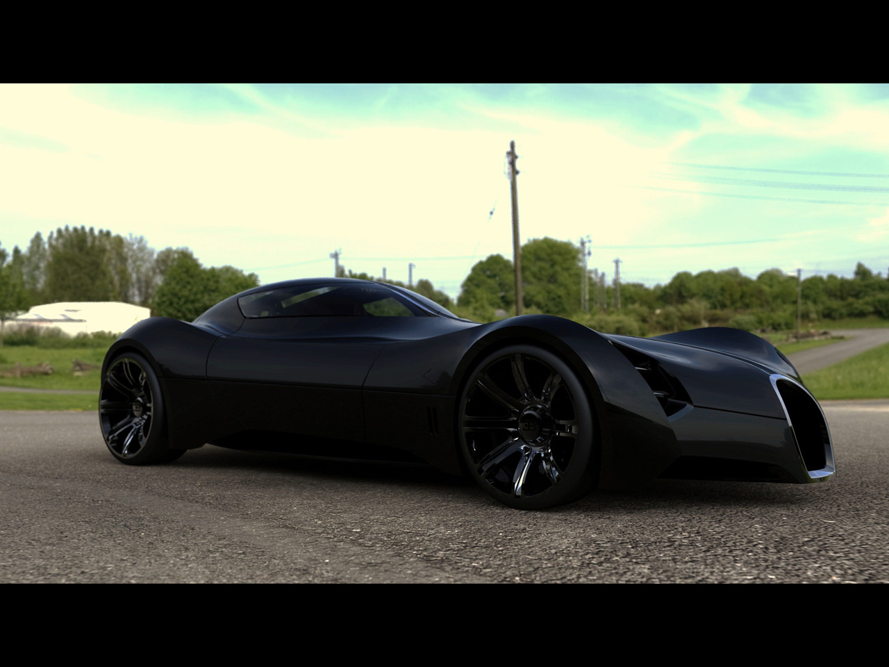 2025 Bugatti Aerolithe Concept by Douglas Hogg