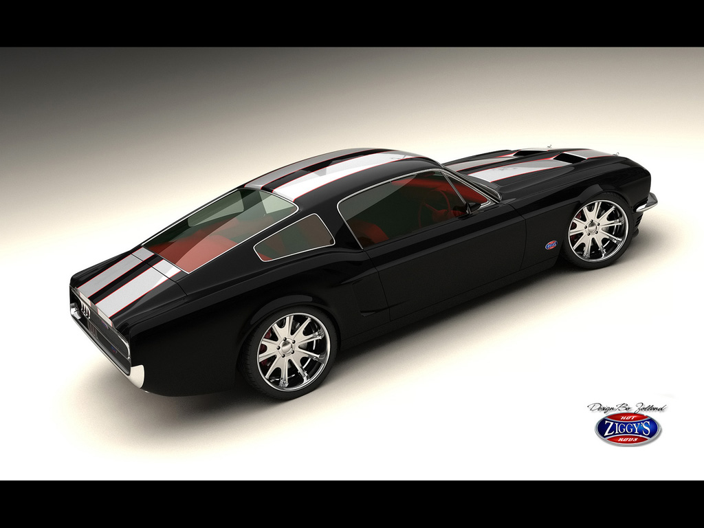Classic Mustang Fastback by Vizualtech