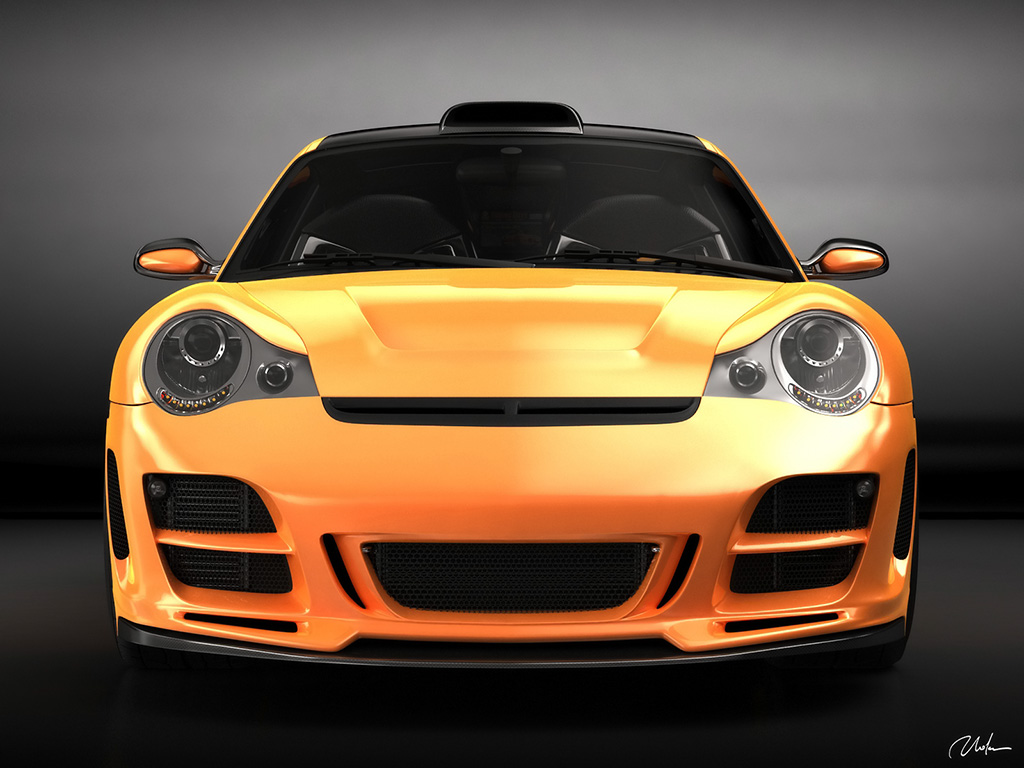 Porsche 911 996 Top Art Concept Design